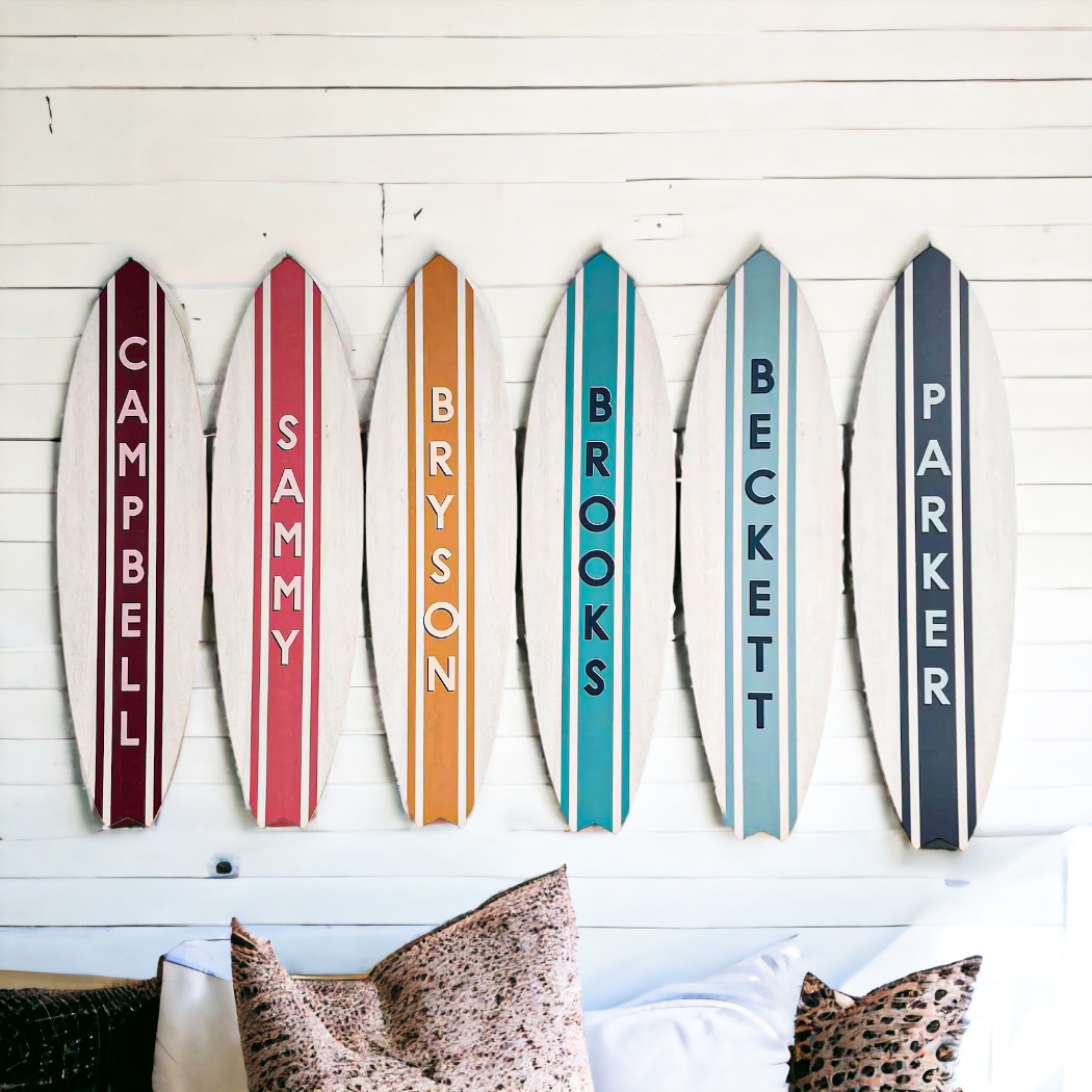 Decorative Surfboard & Snowboard Wall Art