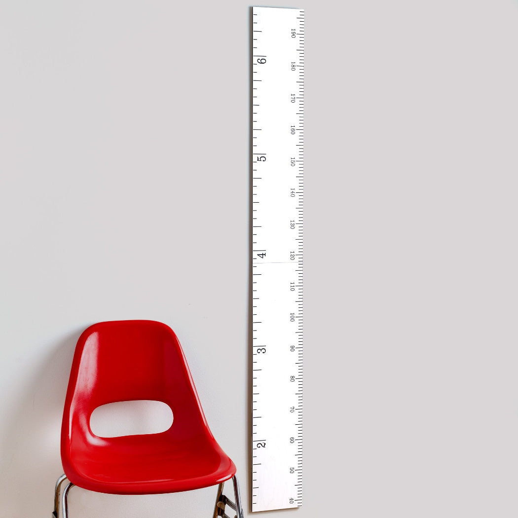 Schoolhouse Ruler Growth Chart in Three Colors