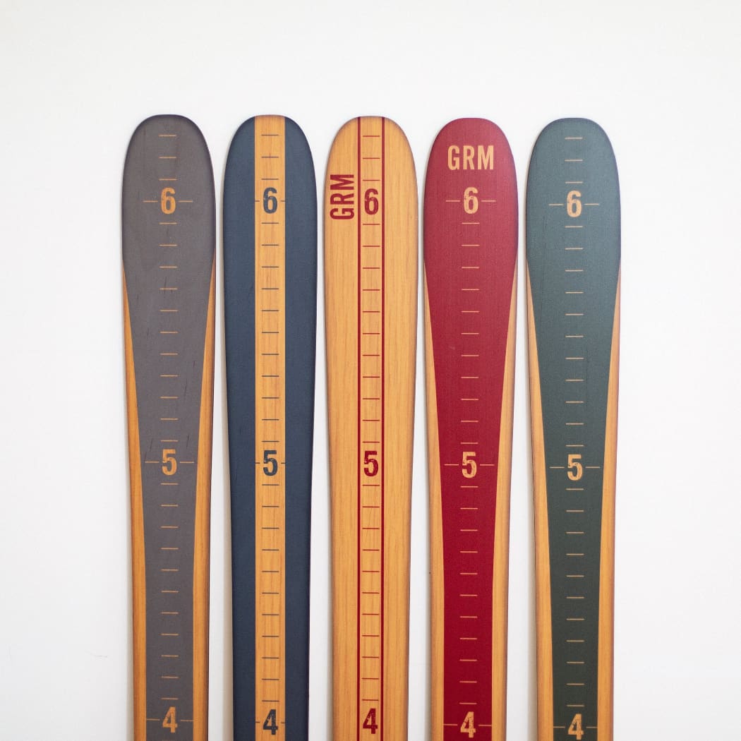 Ski Growth Chart - Modern Vintage Ski Art