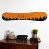 Tree Line Family Established Snowboard Sign