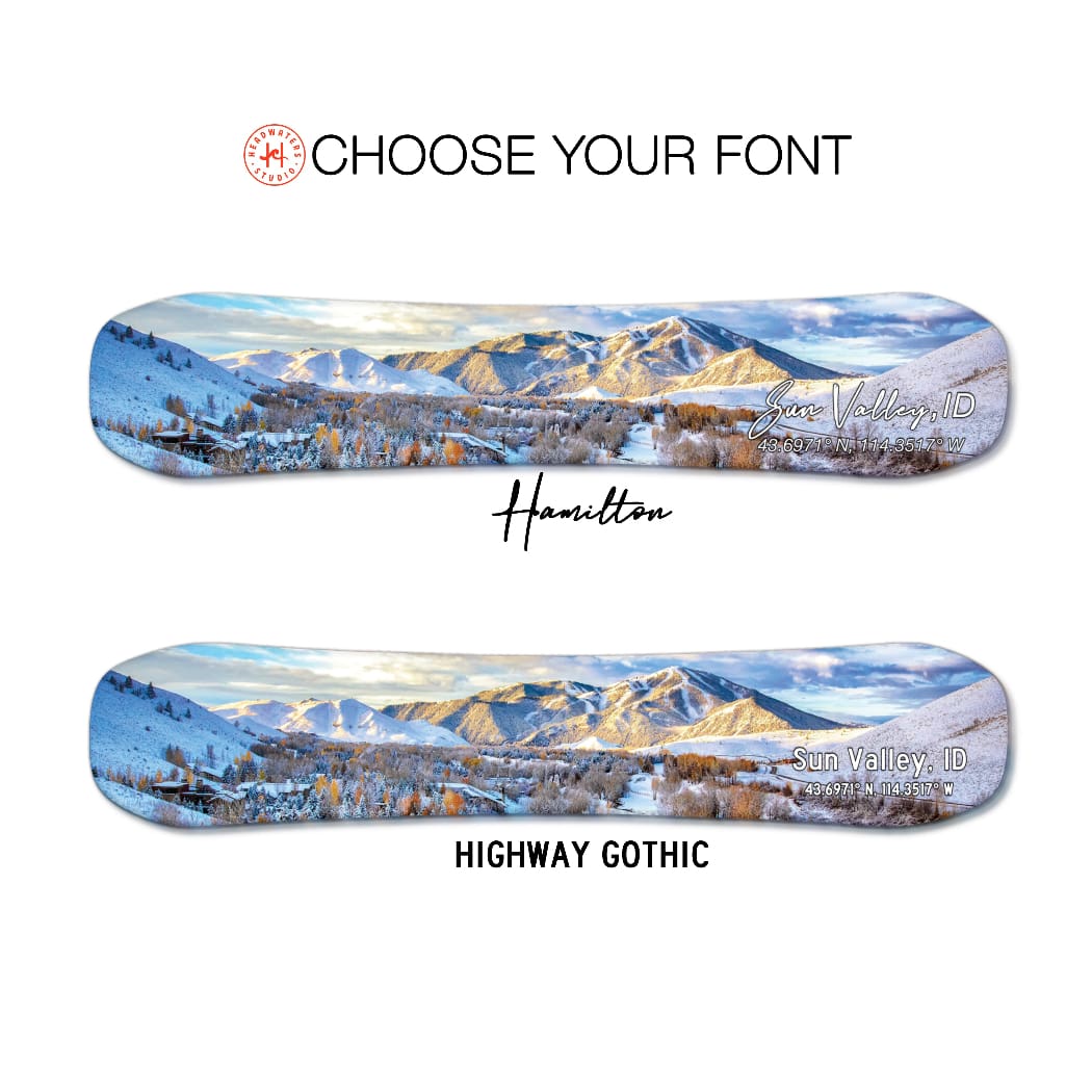 Snowboarding Idaho Collection of Wood Prints | Park City | Snowbird | Alta