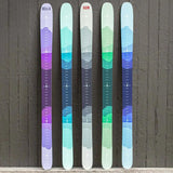 Ombre Mountain Ski Height Chart