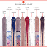 Ski Growth Charts - Traditional Wood Design