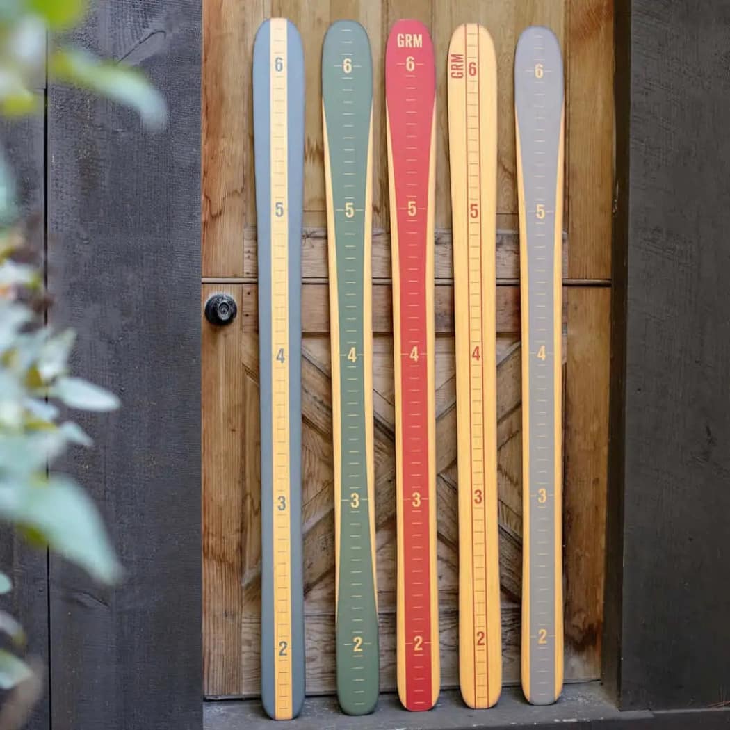 Ski Growth Chart - Modern Vintage Ski Art