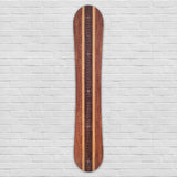 Personalized Wooden Snowboard Growth Chart | Snowboard Wall Art for Kids