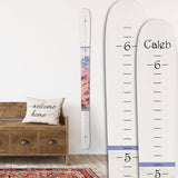 Ski Growth Charts - Traditional Wood Design