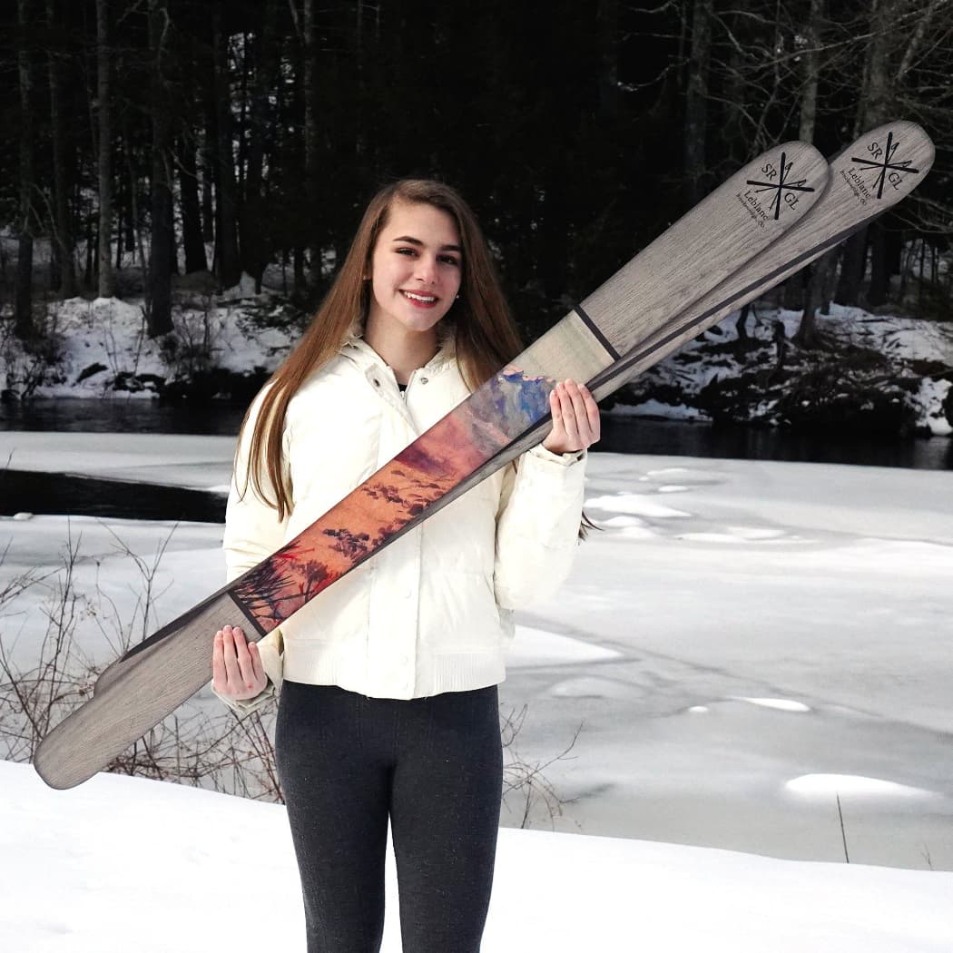 Alternative Wedding Guestbook Keepsake - Ski Signs