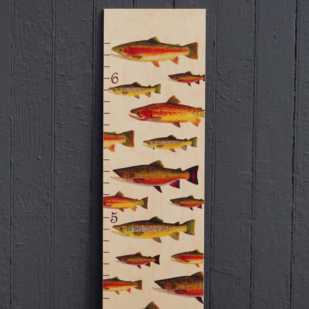 Trout on Wood Growth Chart