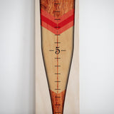 Oar Growth Chart - Wooden Height Chart