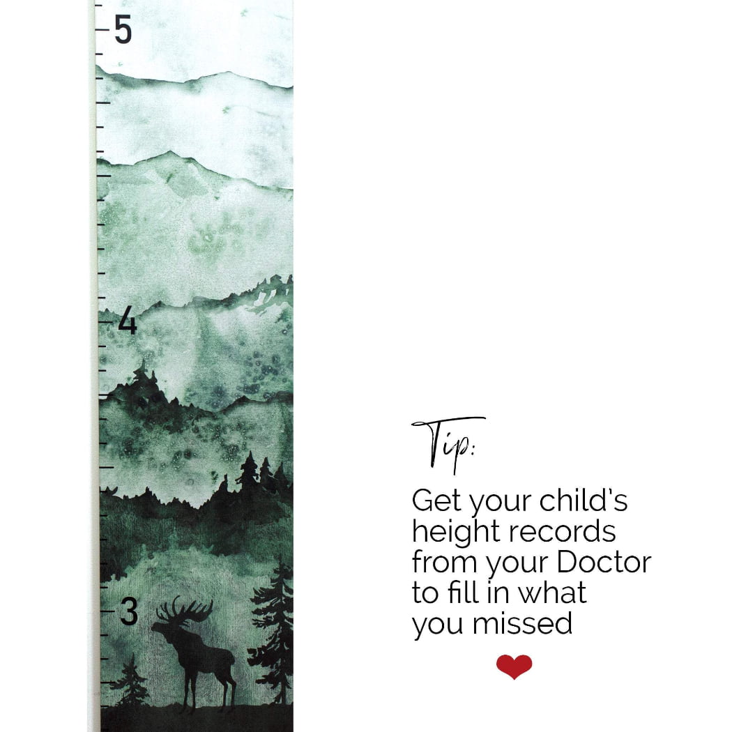 Wilderness Wooden Growth Chart