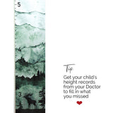 Wilderness Wooden Growth Chart