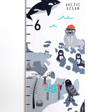 Animal Map Wanderlust Growth Chart for Kids