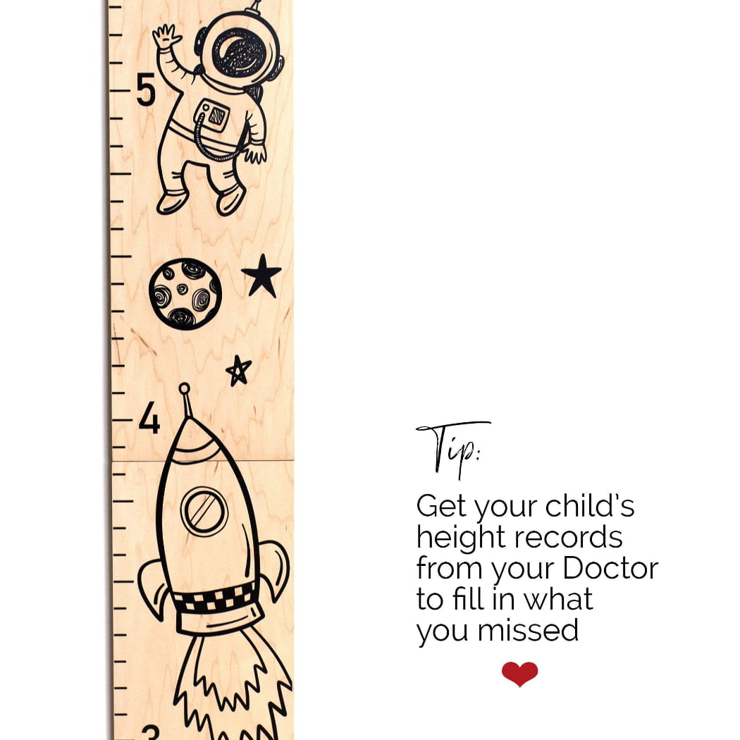 Space Planet Growth Chart