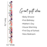 Flowers Growth Chart for Girls