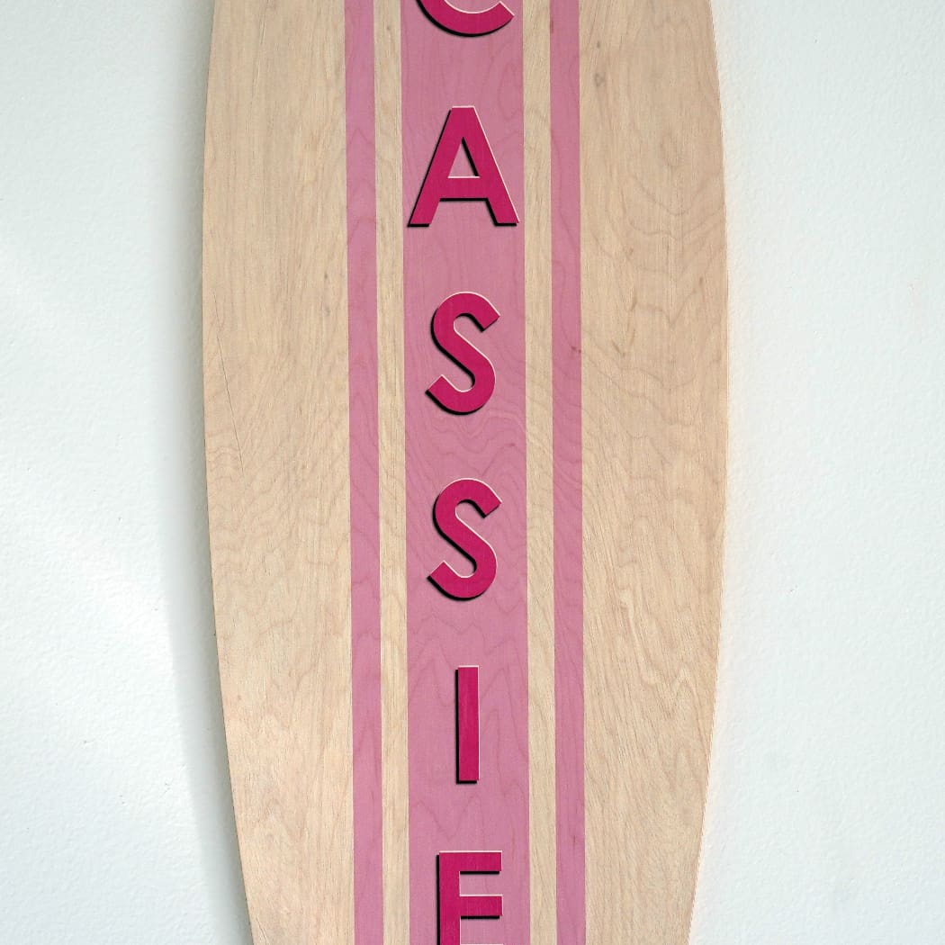 Surfboard Decoration | Wooden Surfboard Wall Décor | Surfboard Sign with Name