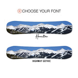 Copper Mountain Vail Colorado Snowboard Print | Snowboard Wall Décor | Colorado Skiing