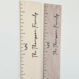 Giant Boho Wooden Ruler Growth Chart