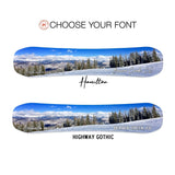 Beaver Creek Colorado Snowboard Print | Housewarming Gift | Snowboard Wall Décor | Colorado Skiing | Colorado Ski Resort Condo