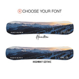 Snowboard Colorado Collection of Mountain Prints | Vail Aspen Telluride Boulder Breckenridge Copper Mountain | Snowboard Wall Décor