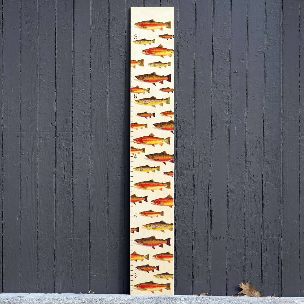 Trout on Wood Growth Chart