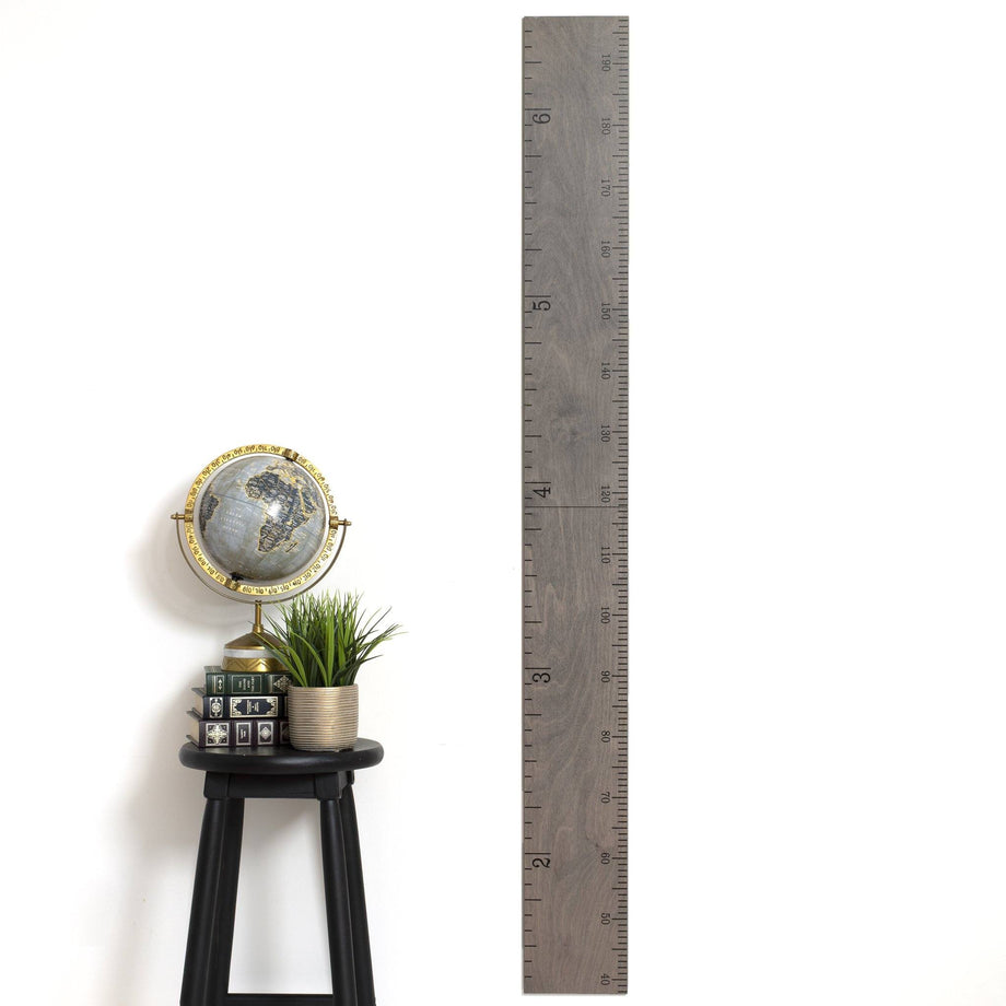 Farmhouse Boho Wooden Ruler Growth Chart