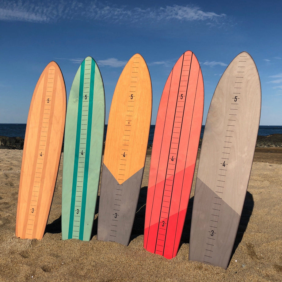 Surfboard Growth Charts - Retro Board Designs | Headwaters Studio